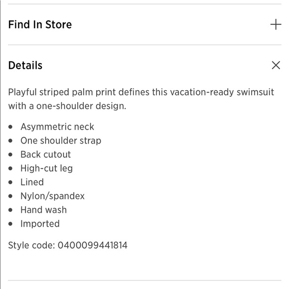 **SOLD**Brand new Red Carter one piece swimsuit - Picture 3 of 4